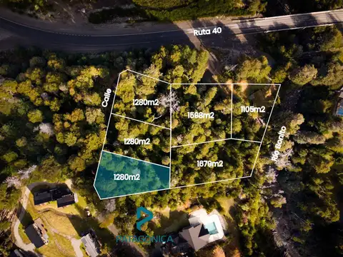 Lote 1218m2 UF 6, proyecto aprobado. Altos de Manzano