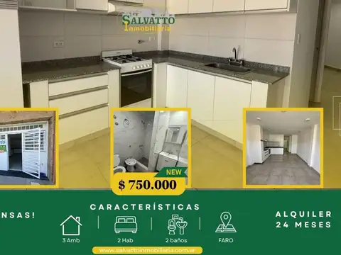 PH reciclado a nuevo en alquiler, a 3 cuadras del mar