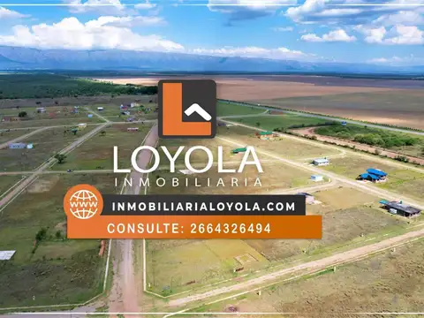 Lote de 500 m2 en Estación Conlara, alambrado.