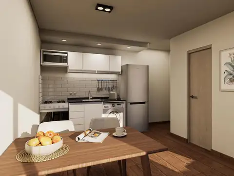 Departamento en venta desde el pozo