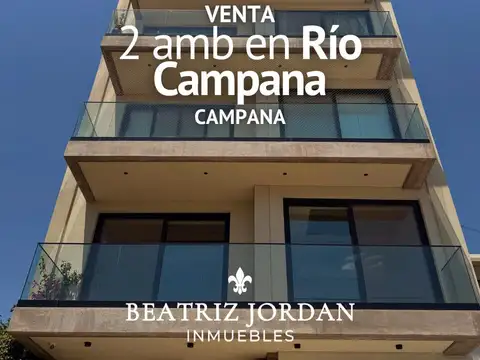 DEPARTAMENTO 2 AMBIENTES EN VENTA, RIO CAMPANA