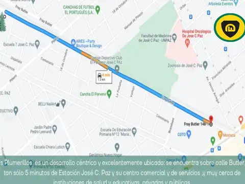 Butler y Piñero Loteo Los Plumerillos