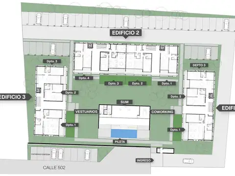 Departamento en Venta de 3 dormitorios