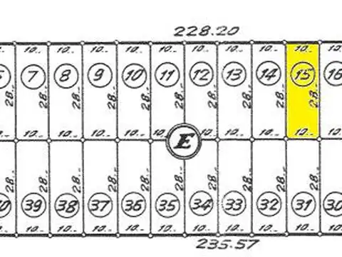 Venta Terreno 280 m2 en Granadero Baigorria