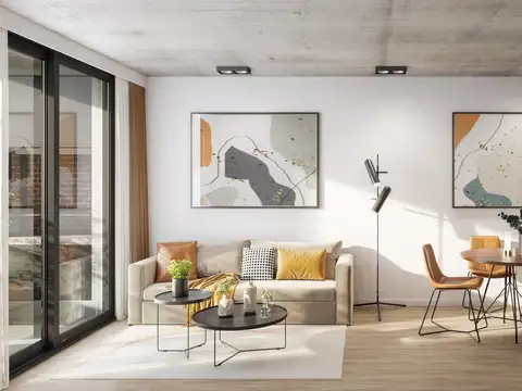 Departamento 3 ambientes con 2 baños