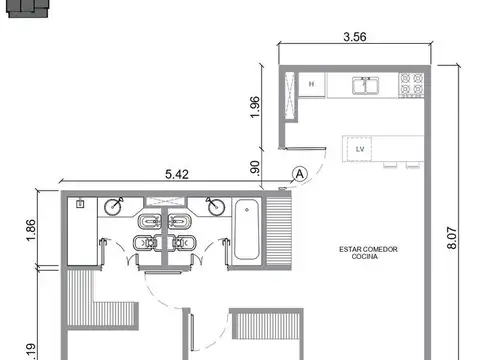 Departamento en Venta en Nuñez, USD 181.050