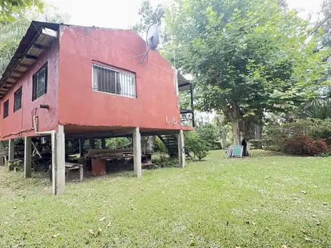 CASA 3 AMBIENTES ELEVADA TERRENO 3800M2 BALCÓN ISLAS DE TIGRE