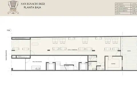Departamento en Venta de Monoambiente