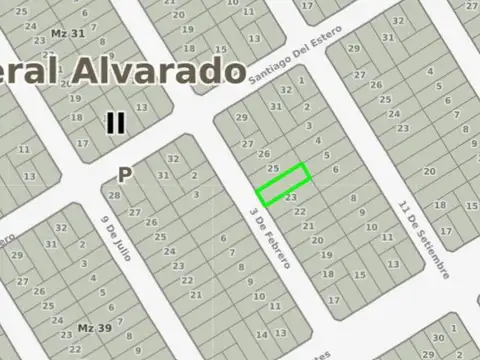 Terreno en venta - 311Mts2 - Miramar