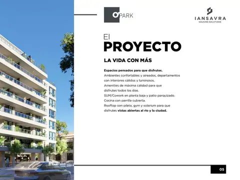 Departamento en Venta de 3 ambientes