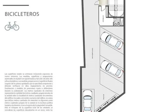 Venta - Espacio guardacoches cubierto - En Construcción - Villa del Parque