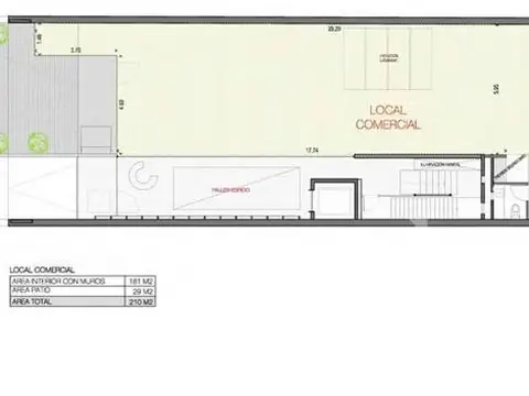 OFICINAS - PLANTA DIVIDIDA - PUNTA CARRETAS, MONTEVIDEO