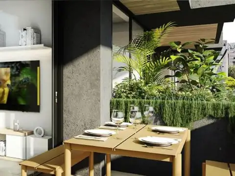 Departamento 2 ambientes con 1 baño