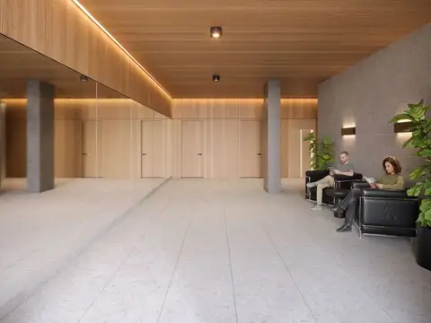 Departamento 2 ambientes con 1 baño