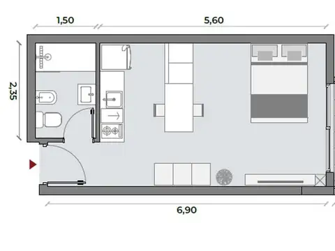 Departamento en Venta en Neuquén, USD 84.979