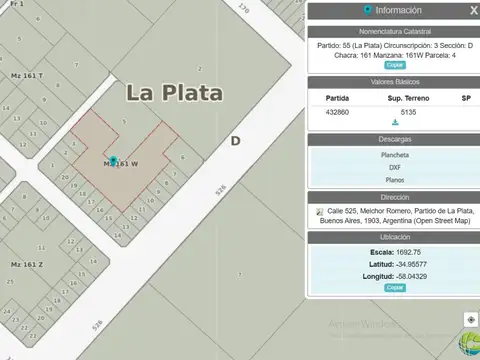 Terreno en venta en melchor romero