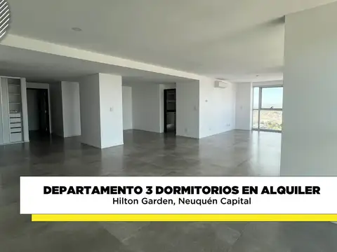 ALQUILER DEPTO 3 DORMITORIOS | HILTON GARDEN INN