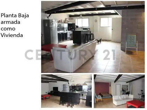 Venta casa con espacio de trabajo independiente, terraza privada, parrilla y pileta urbana