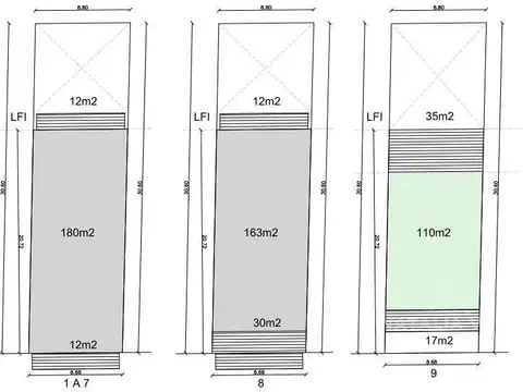Terreno en Venta de 265,0 m2
