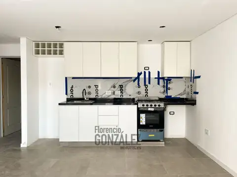 Departamento 2 ambientes con 2 baños