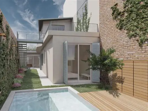 VENTA | PERMUTA - Casa de pasillo 3 dormitorios - Barrio Abasto, Rosario.
