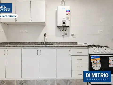 Departamento 2 ambientes con 1 baño