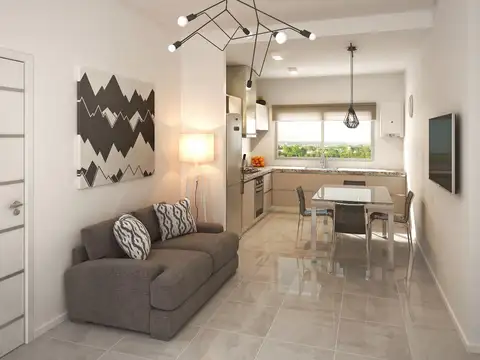 Departamento en Venta de 1 dormitorio