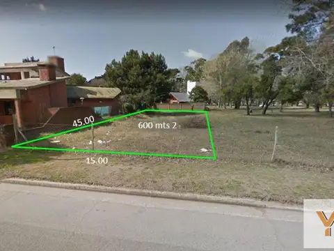 Terreno venta 15 x 45mts - 600 mts 2 totales- Mar De Ajo