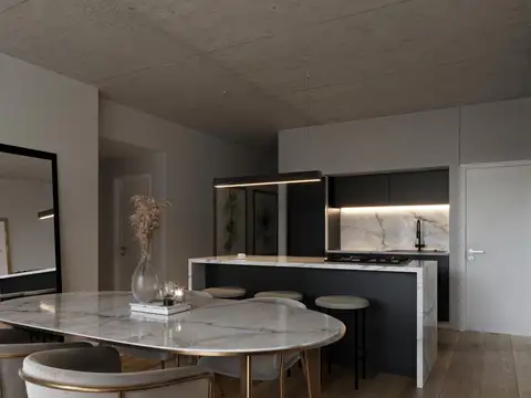Departamento Monoambiente con 1 baño