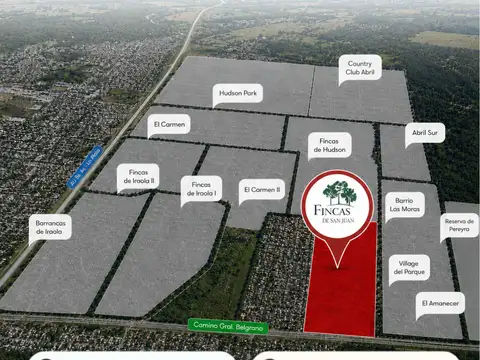 Terreno en Venta de 2222,0 m2