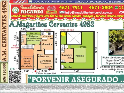 PORVENIR ASEGURADO casa solita no es PH no se comparte nada
