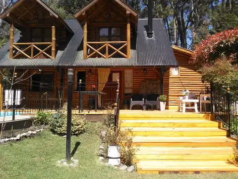 HERMOSA CABAÑA EN MAR DE LAS PAMPAS CON PILETA