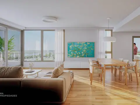 Departamento 3 dormitorios con vista al río y 2 cocheras - Av. Rivadavia 2619, Pichincha | Venta