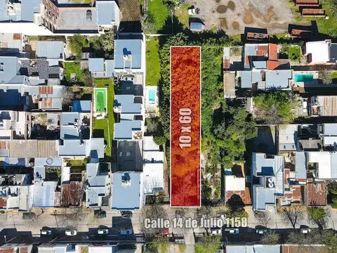 LOTE EN VENTA SEMI CENTRO TANDIL IDEAL DESARROLLO