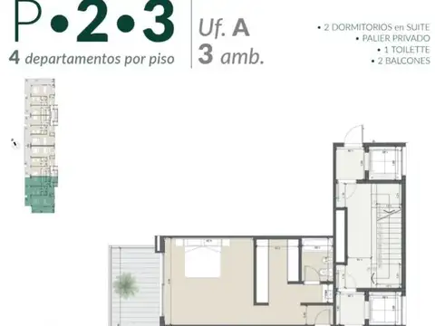 Departamento en Venta en Nordelta Puerto Escondido, USD 798.000