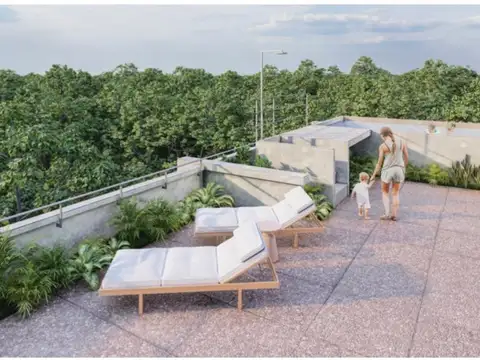 Departamento 4 ambientes con 2 baños