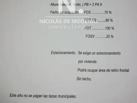 Terreno en Venta de 409,0 m2