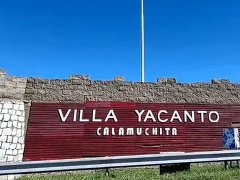Terreno en Venta en Yacanto Calamuchita, USD 18.950