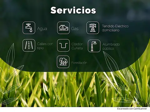 Terreno en Venta 30  mts Fondo