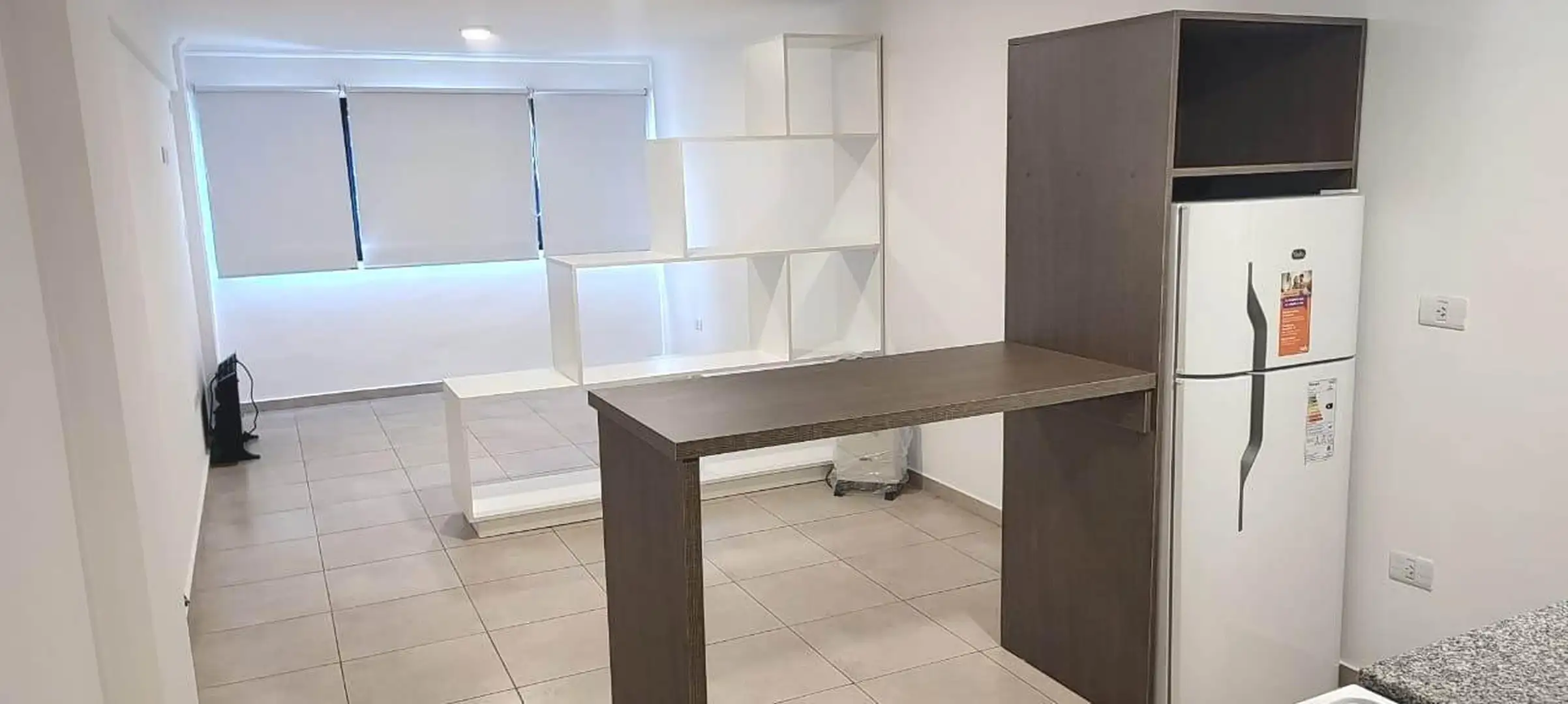 Departamento de 1 amb al contra frente abierto