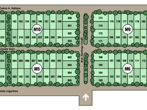 Terreno en Venta 34  mts Fondo