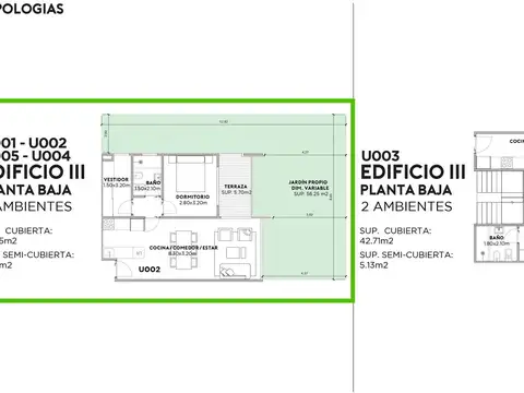 Departamento en Venta en Loma Verde, USD 121.000