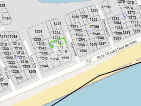 Terreno en Santa Monica Jose Ignacio a la venta 700mts2
