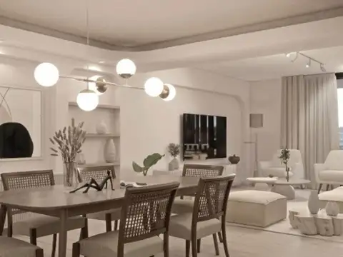 Departamento 3 ambientes con 2 baños