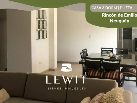 Venta Casa Nivel Gerencial Rincon de Emilio Neuquen