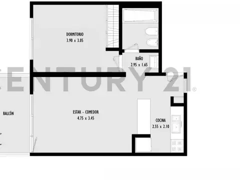 Las Frutillas 1100, Piso 0