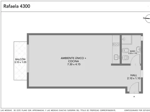 Rafaela 4300, Piso 6