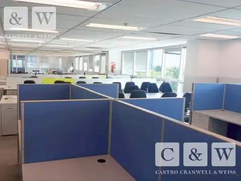 Oficina Monoambiente con 3 baños