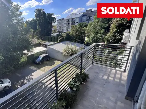 Alquiler Departamento 2 ambientes con balcón, parrilla y cochera. Tigre