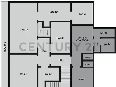 VENTA 2 LOCALES COMERCIALES CON 2 DEPARTAMENTOS en PA, CASTELAR